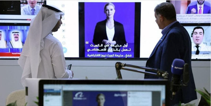 "فضة" أول مذيعة افتراضية بالذكاء الاصطناعي تثير الجدل في الكويت